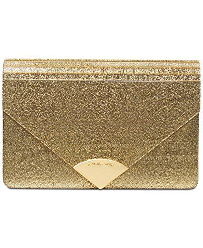 golden envelope handbag michael kors|Michael Kors gold wristlets.